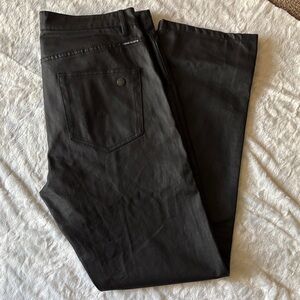 Men's Black Straight Pants